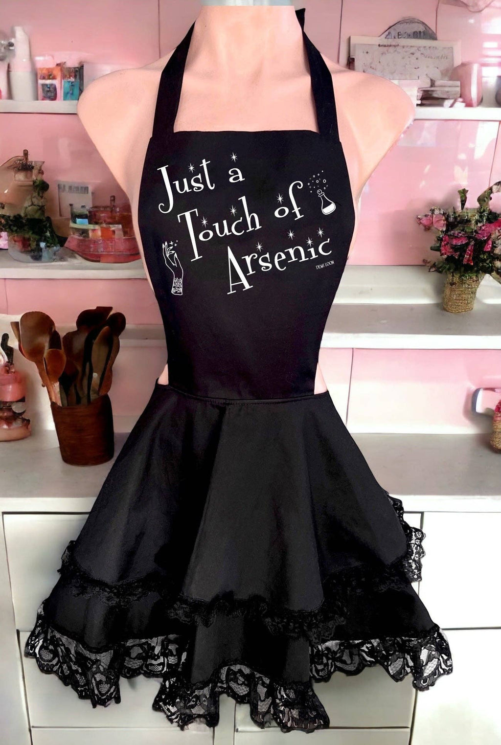 Just A Touch of Arsenic Retro Apron