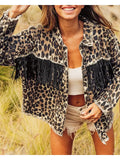 Wild Rebel Fringe Denim Jacket