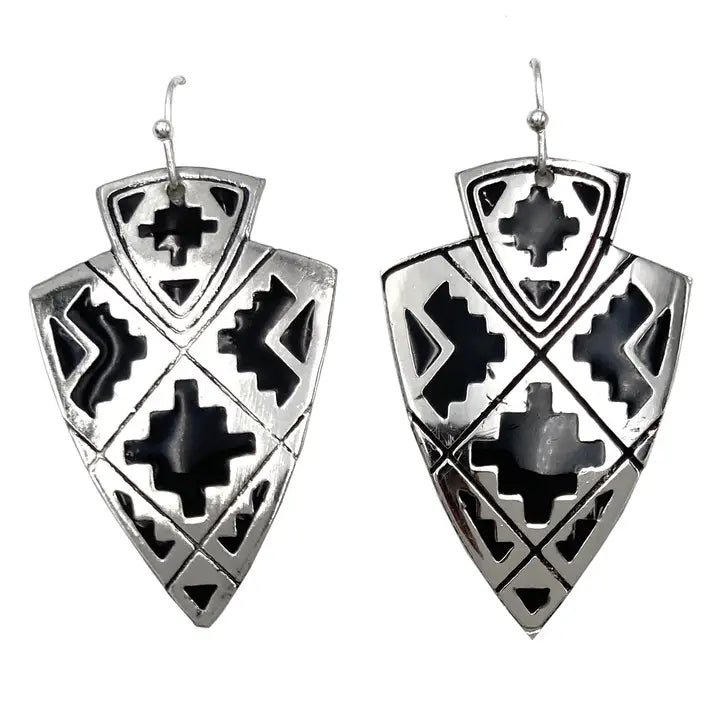 Arrowhead Aztec Earrings