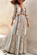 Desert Sky Open Back Maxi Dress