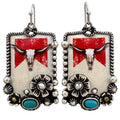 Longhorn Western Earrings