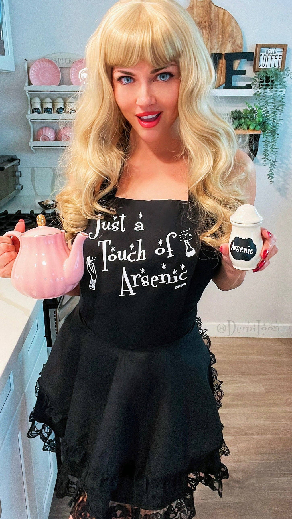 Just A Touch of Arsenic Retro Apron