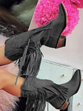 Heartbreaker Fringe Western Boots