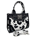 Cow Print Western Weekend Crossbody Bag