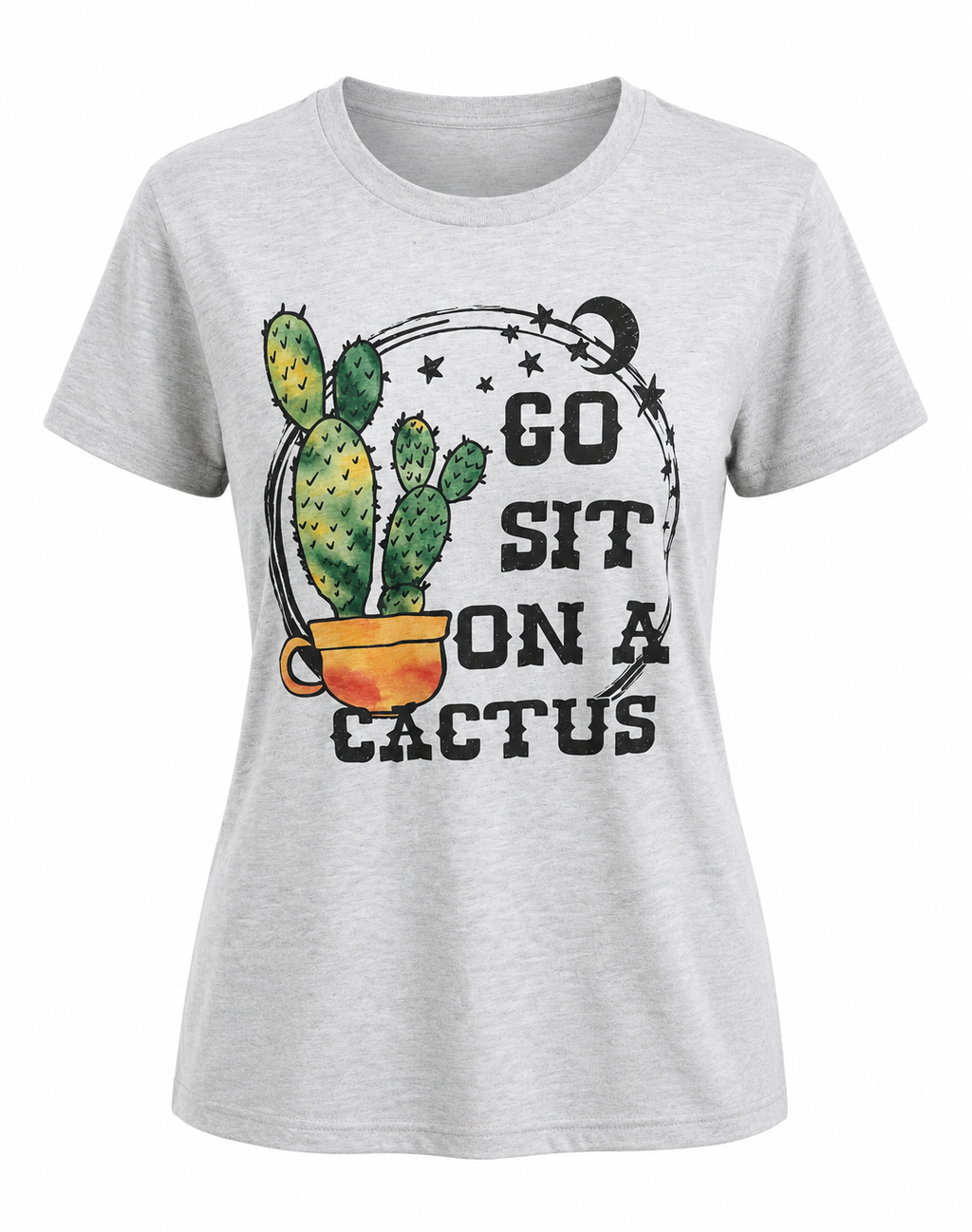 Go Sit On A Cactus Tee
